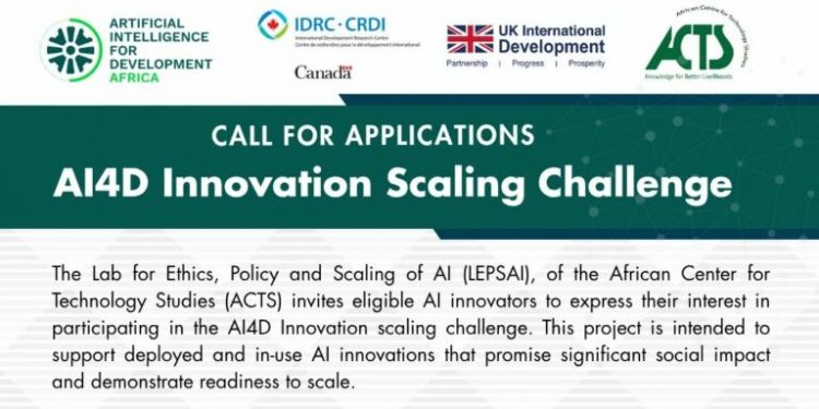 Call for Applications: AI4D Innovation Scaling Challenge 2025 (up to $100,000 Fund)