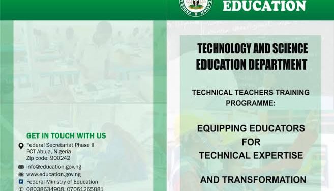 Call For Applications: Federal Government Technical Teachers Training Programme 2025 ( Fully Funded – No Tuition or Training Costs)