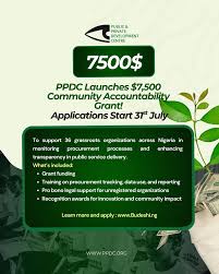 Call For Applications: Budeshi Mini-Grant Procurement Monitoring Program for Nigerian Organizations (Up to $7,500 USD in Funding)