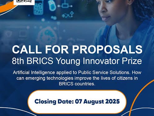 Call For Applications: BRICS Young Innovators Prize Competition 2025 for Entrepreneurs ( $50,000 Prize)