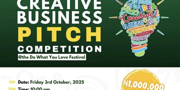Call for Applications: NYEN Creative Business Pitch Competition (N1Million Cash Prize)