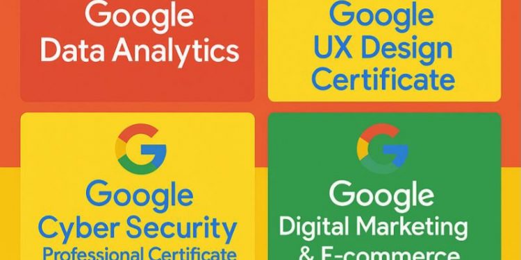 Call For Applications: Google Career Certificate Scholarships  (Fully Sponsored Certificates in High-Demand Digital Skills)