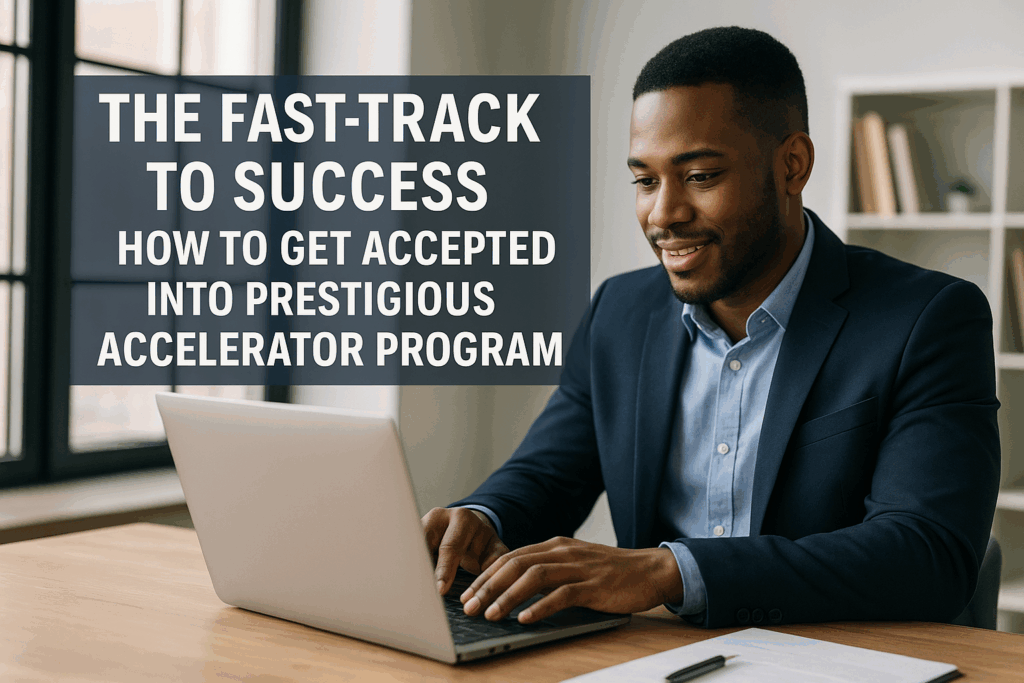 Accelerator Admission Secrets: How to Get Accepted into Prestigious ...