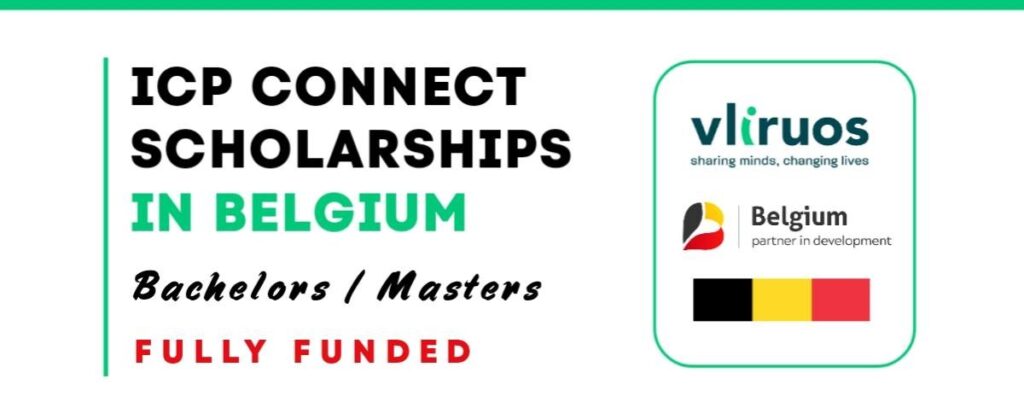 ICP Connect Scholarships 2026 in Belgium (Fully Funded)