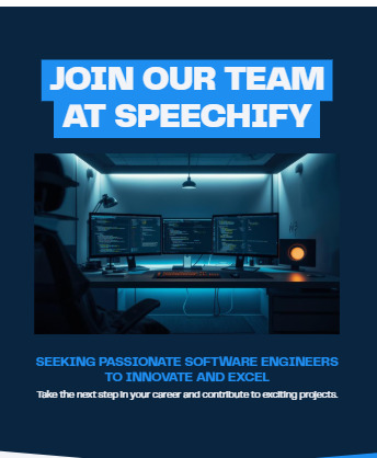 Software Engineer Platform at Speechify