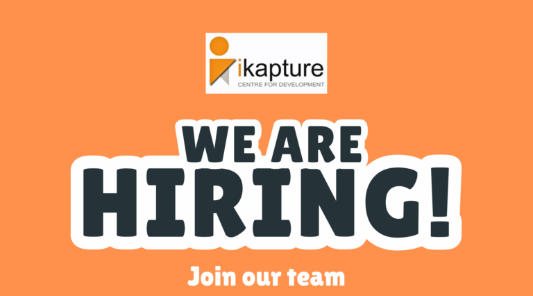 Now Hiring: Open Positions at iKapture Centre for Development