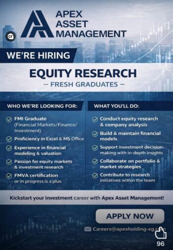 Call for Applications: Equity Research Graduate Program at Apex Asset Management 2026