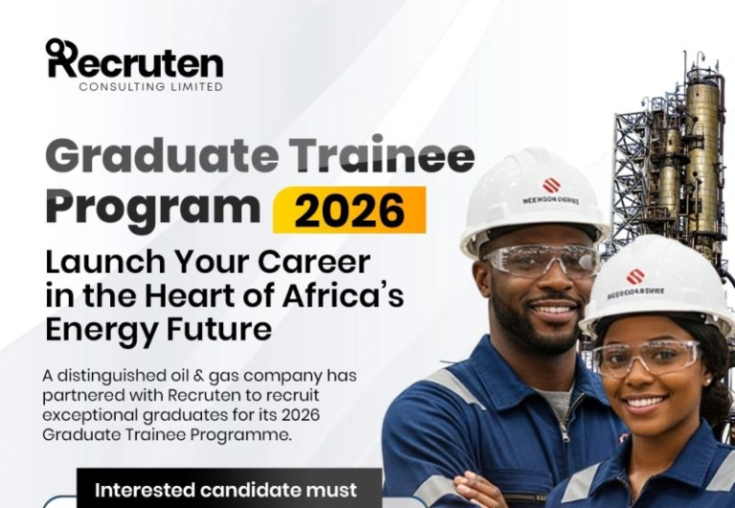 Apply Now: Recruten Consulting Limited (RCL) Graduate Trainee Programme 2026