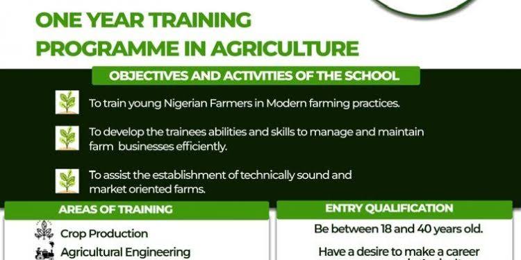 Call for Applications: Leventis Foundation Nigeria One-Year Agricultural Training Programme 2026
