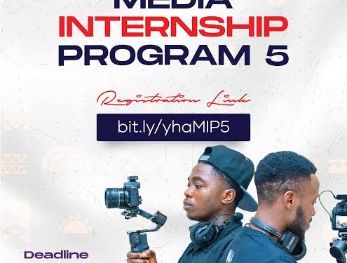 Call for Applications: Youth Hub Africa Media Internship Programme (MIP) Cohort 5