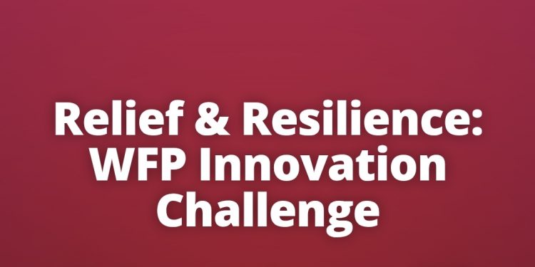 Call for Applications: WFP Innovation Challenge Relief & Resilience (Up to $100,000 Funding)