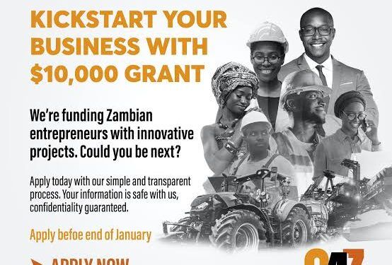 Call For Applications: Growth 4 Zambia Grants 2026 (Up to $10,000 for Small Businesses)