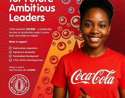 Call for Applications: Coca-Cola Africa Ascend- Leaders in Training Program 2026 (Internship  Opportunity)