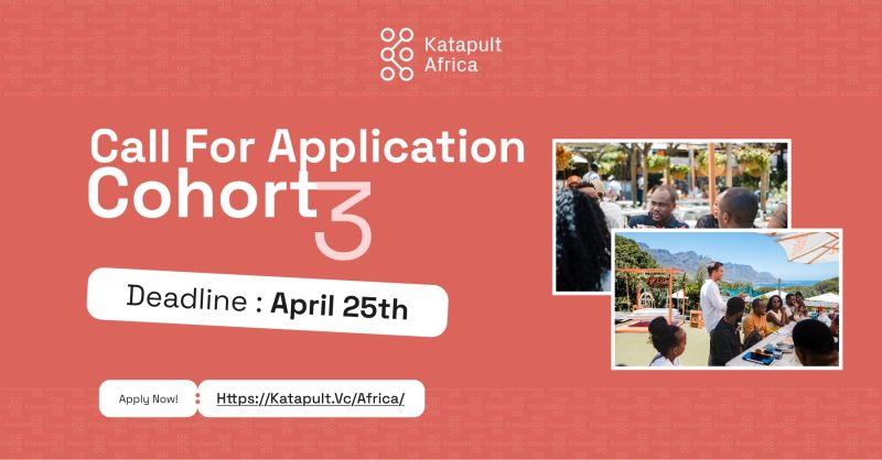 Call for Applications: Katapult Africa Accelerator Program 2026 ($150,000–$500,000 Investment for Impact Startups)