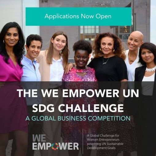 Call for Applications: WE (Women Entrepreneurs) Empower UN SDG Challenge 2026