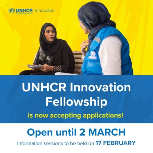 Call for Applications: UNHCR Innovation Fellowship 2026 — Innovation Learning Program