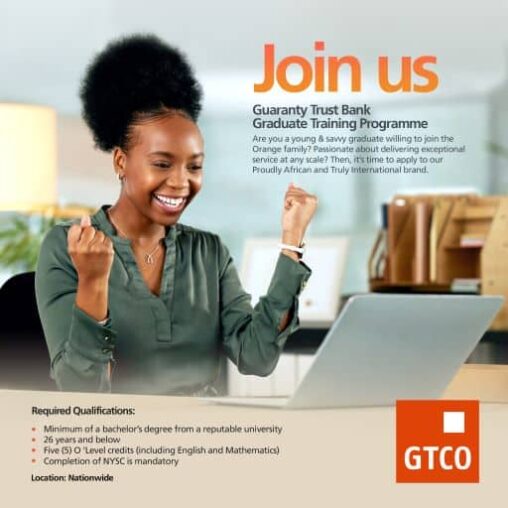 GTBank Nationwide Career Placement Program 2026