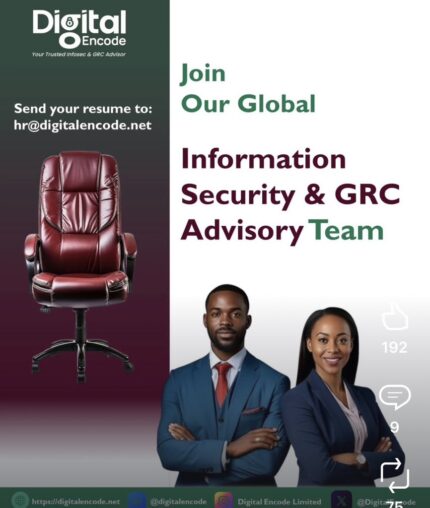 Graduate Entry-Level GRC Recruitment at Digital Encode Limited