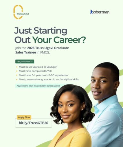 Truss Ugavi 2026 Graduate Trainee Programme