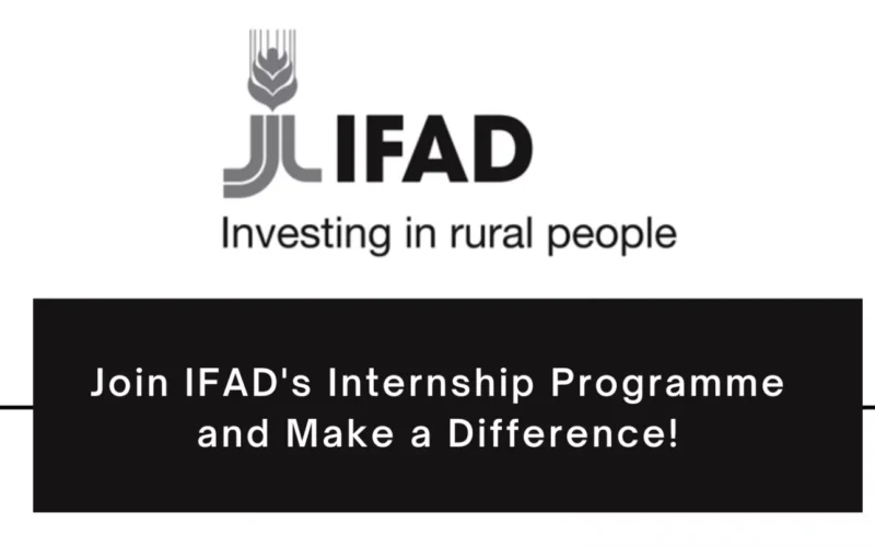 Call For Applications: IFAD Internship Program 2026 (International Fund for Agricultural Development)