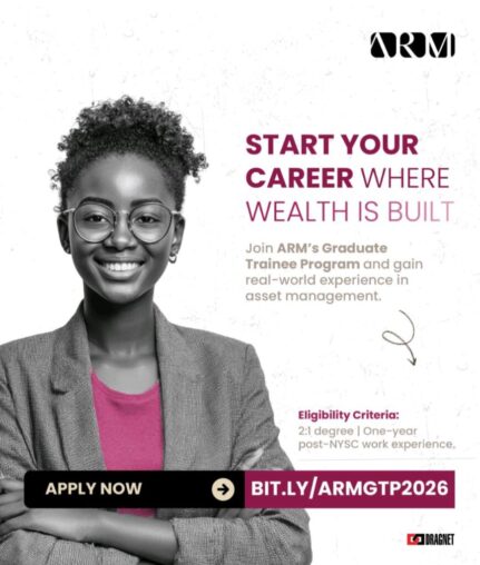 ARM Graduate Trainee Program 2026 for Young Graduates