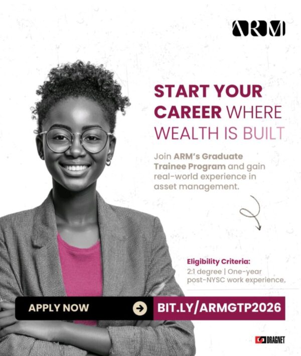 ARM Graduate Trainee Program 2026 for Young Graduates - GABATA