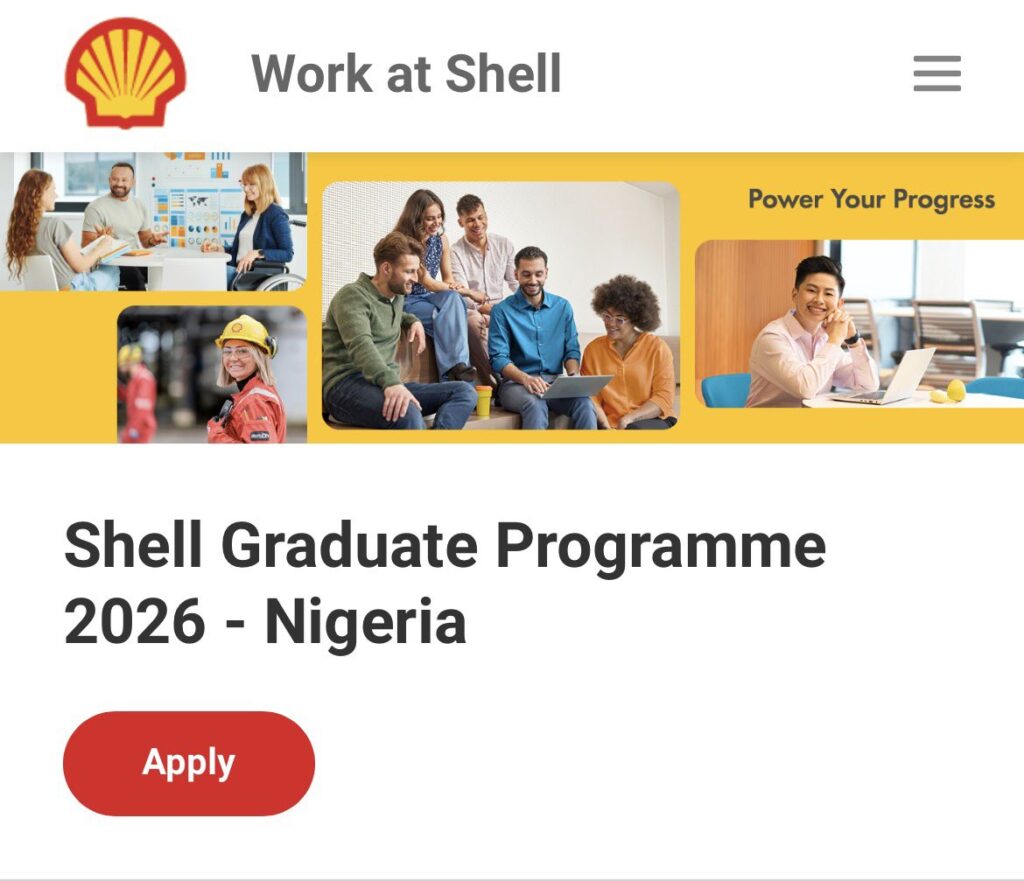 Shell Graduate Programme 2026 - GABATA