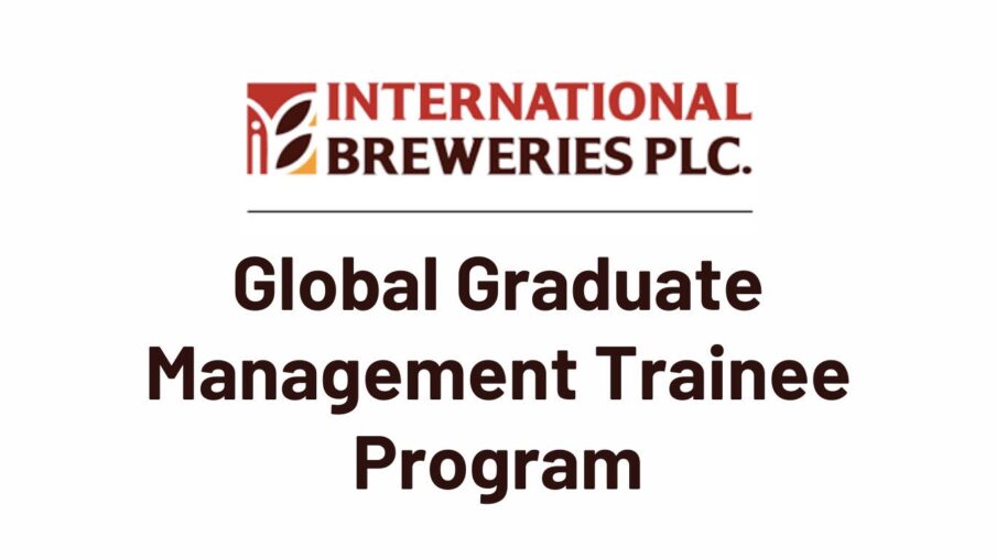 Global Graduate Management Trainee Program 2026 at International Breweries Plc