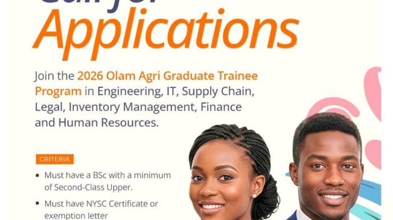 2026 Olam Agri Africa Finance Program