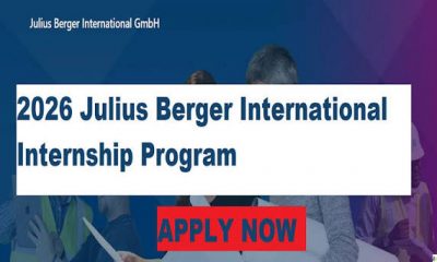 Call for Applications: Julius Berger Graduate Engineering Internship 2026 (Paid + Accommodation & Travel Support)