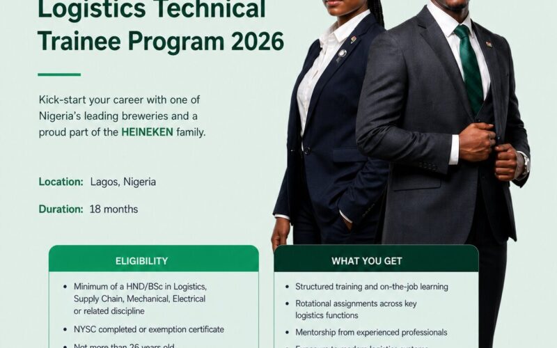 Logistics Technical Trainee Program 2026 at International Breweries Plc