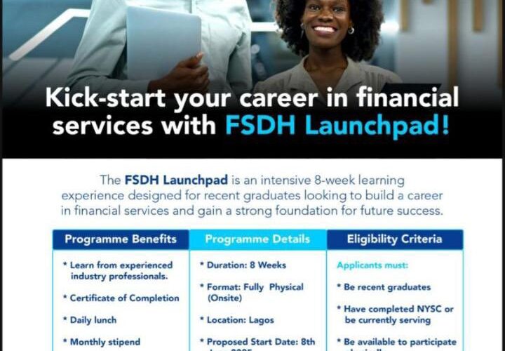 FSDH Launchpad Program 2026 for Recent Graduates